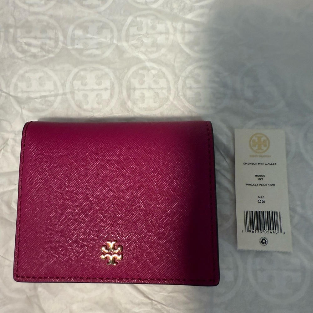 NWT Tory Burch Emerson Mini Wallet